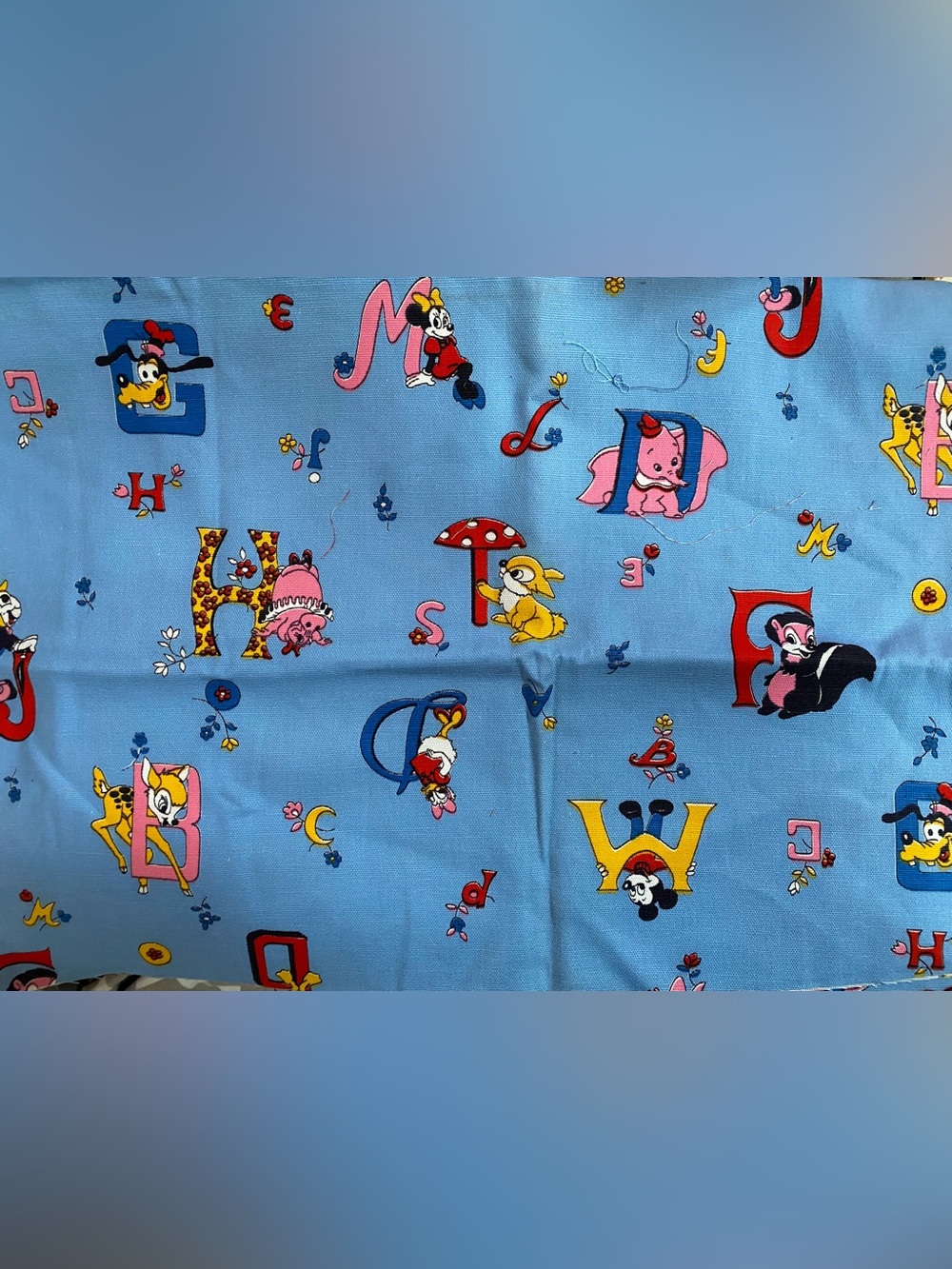 RARE Vintage Licensed Disney Fabric